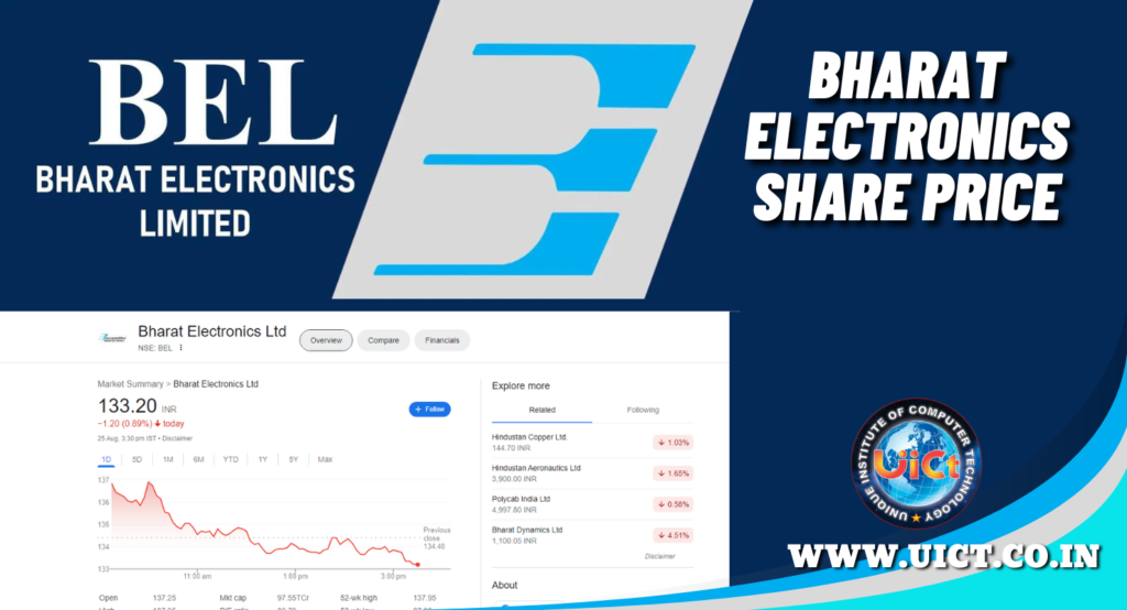 Bharat electronics share price