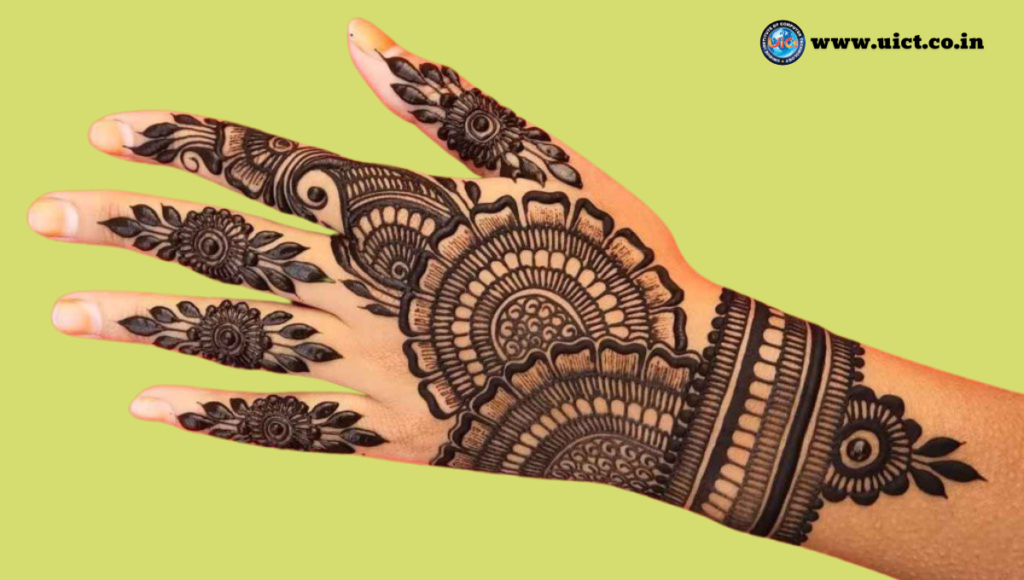 Back Hand Mehndi Design