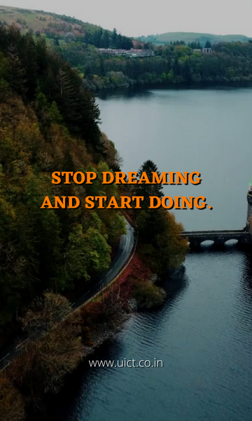 Stop dreaming