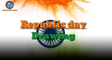 Republic day drawing