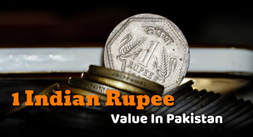 1 indian rupees in Pakistan