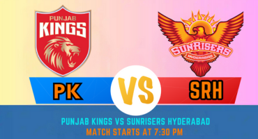 Punjab vs Sunrisers Hyderabad