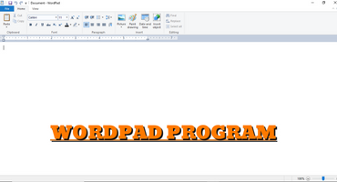 WORDPAD PROGRAM