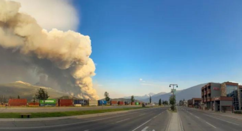 'Monster' fires may have destroyed half of historic Canadian town