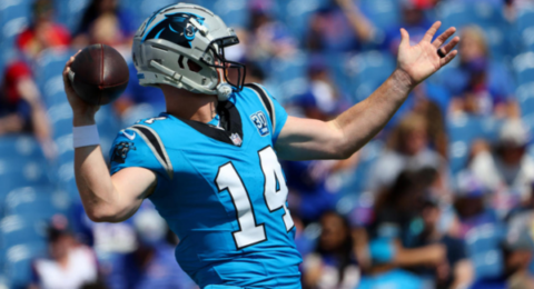 Andy Dalton throws for three touchdowns as Panthers get first win of season after 'tough week' at Carolina