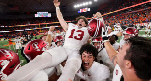 Emmett Kenney's field goal as time expired gave Stanford the win over Syracuse.