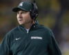 Michigan State Football QB Aiden Chiles, 6 over Oregon, 31-10