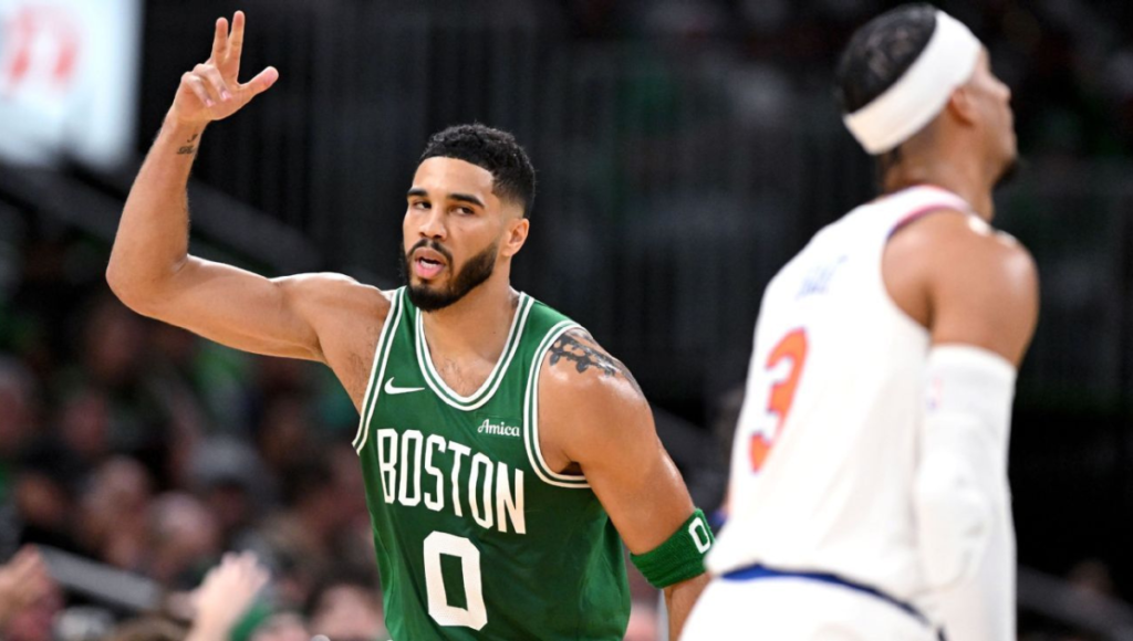 NBA opening scores, live updates: Celtics hang flag 18, pass Knicks; Brony and LeBron would be a good fit for the Lakers