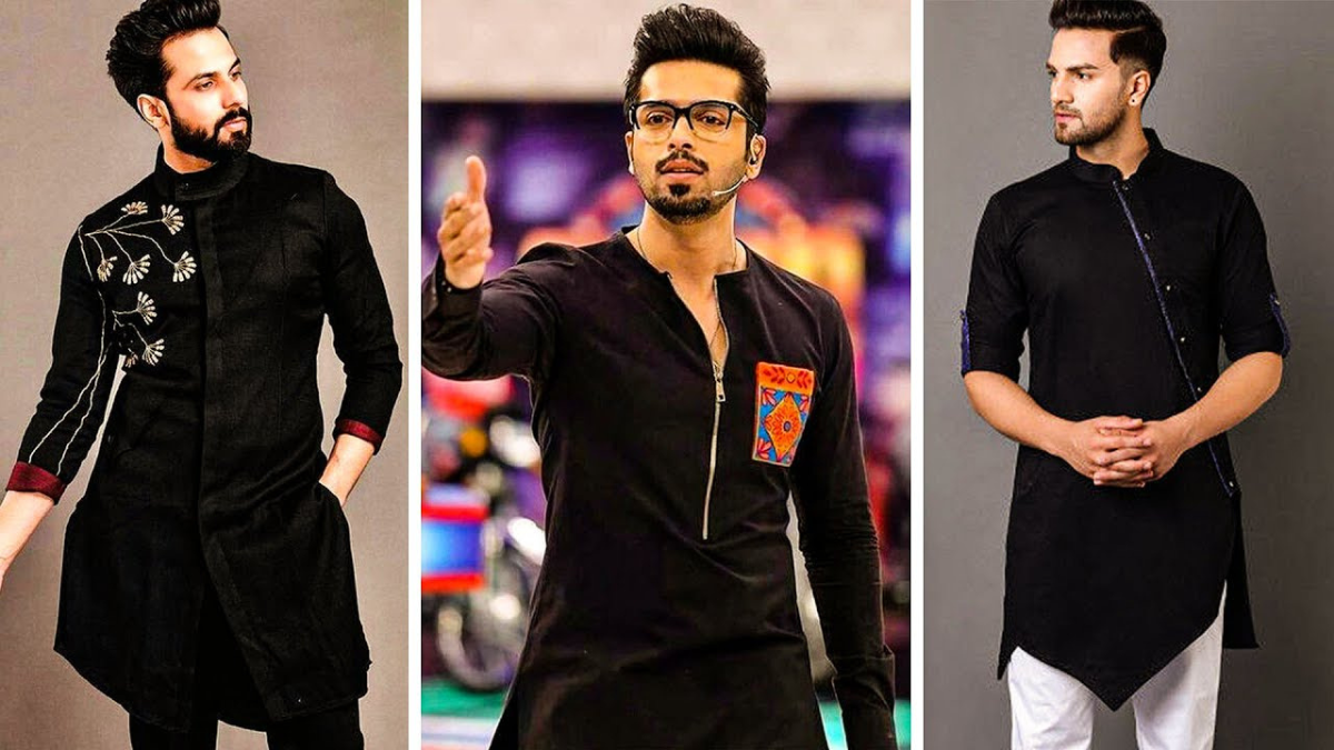 Black Kurta for Men: स्टाइल डिजाइन और पहनने के बेहतरीन तरीकेऔर मॉडर्न लुक !