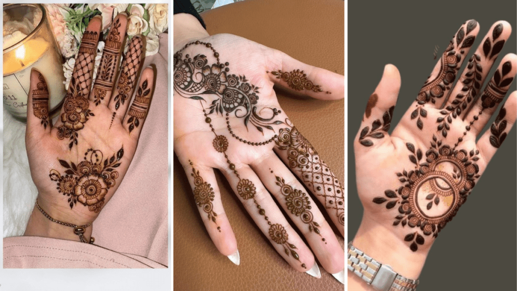 Front Hand Stylish Simple Mehndi