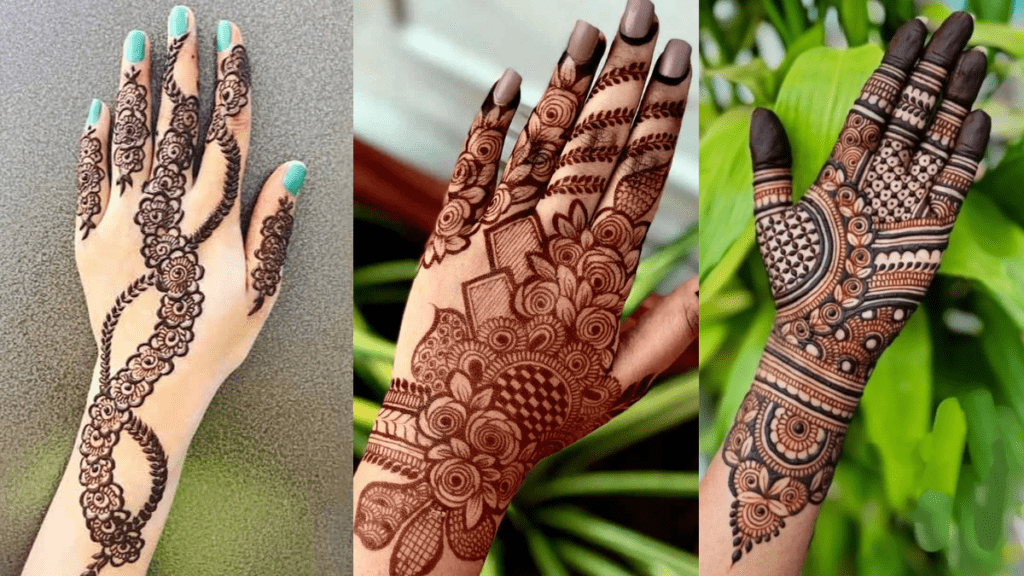 Mehndi Design Back Hand