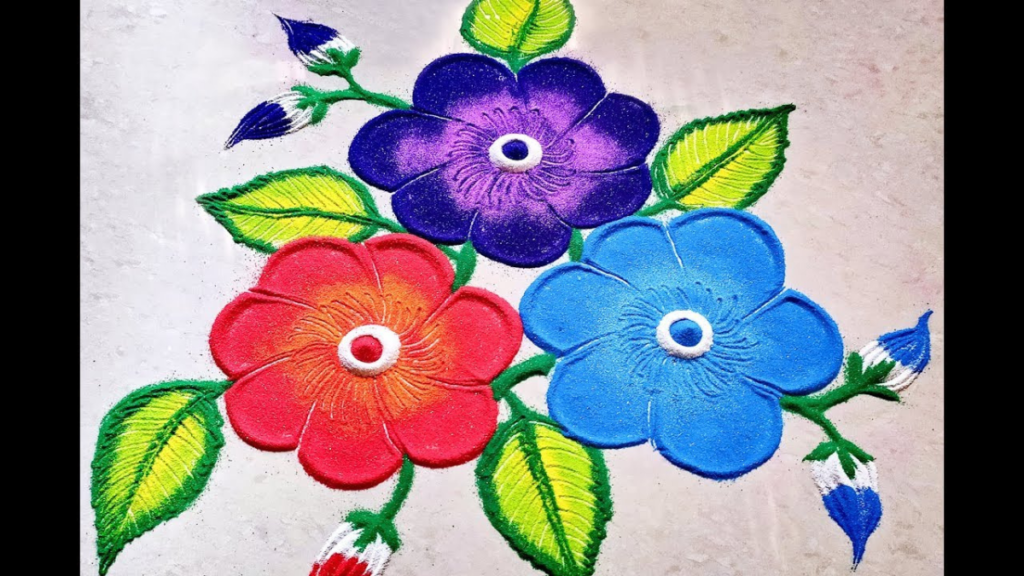Rangoli Design Simple
