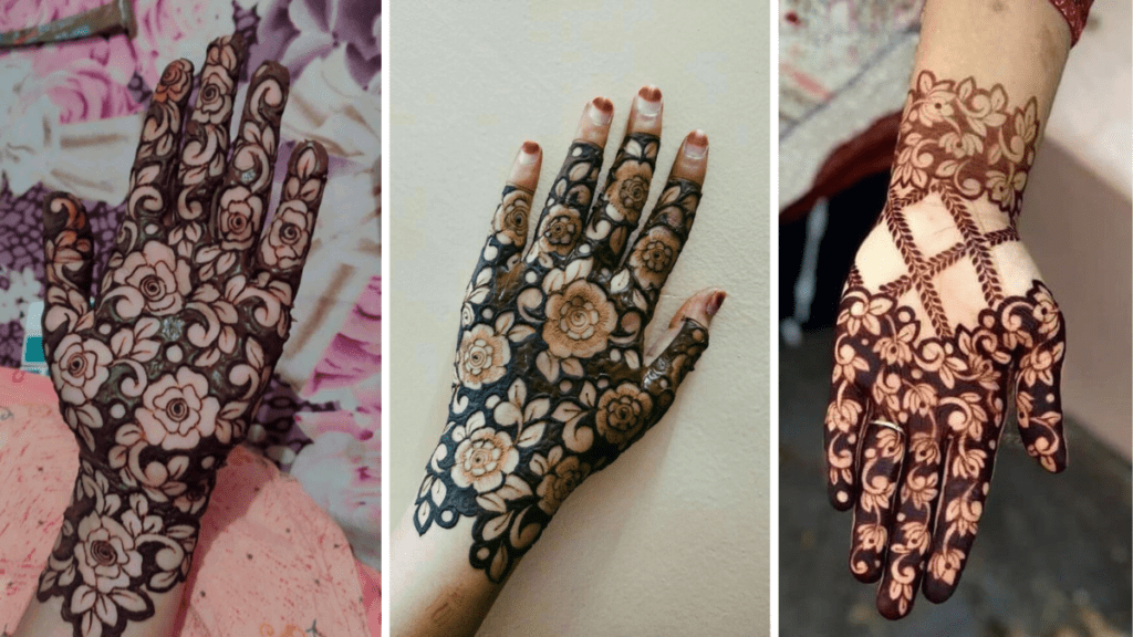 Pakistani Mehndi Design Back Hand