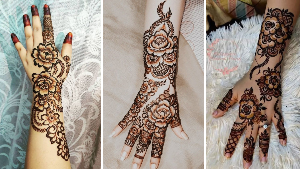 Dubai Mehndi Design Back Hand