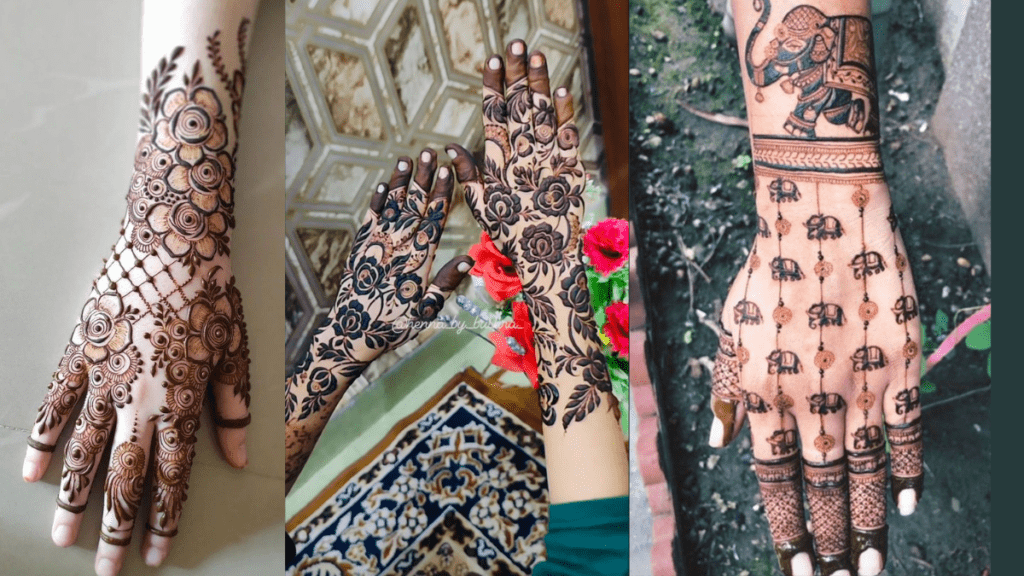 Simple Mehndi Design Photo