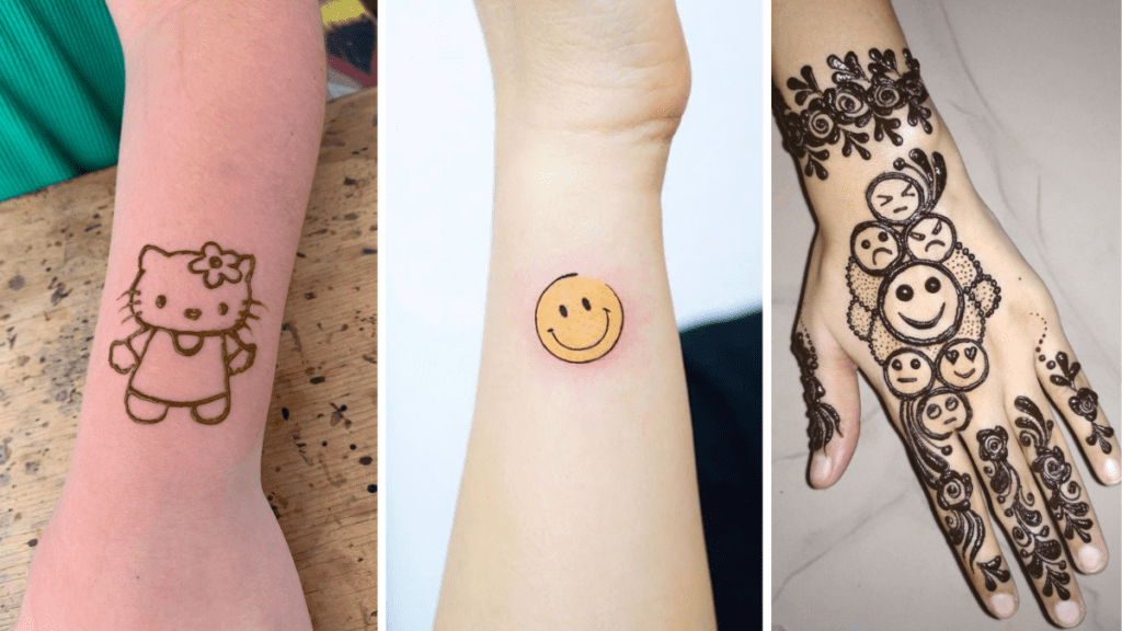 Kids Mehndi Designs