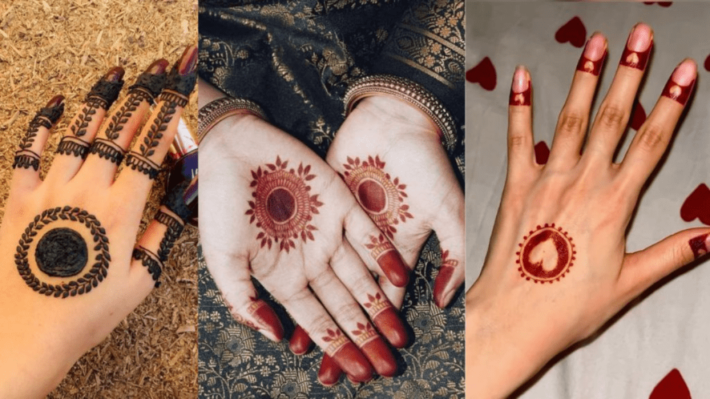 Tikki Mehndi Design