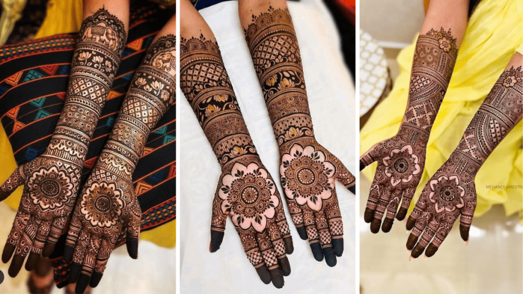 Full Hand Mehndi Design New