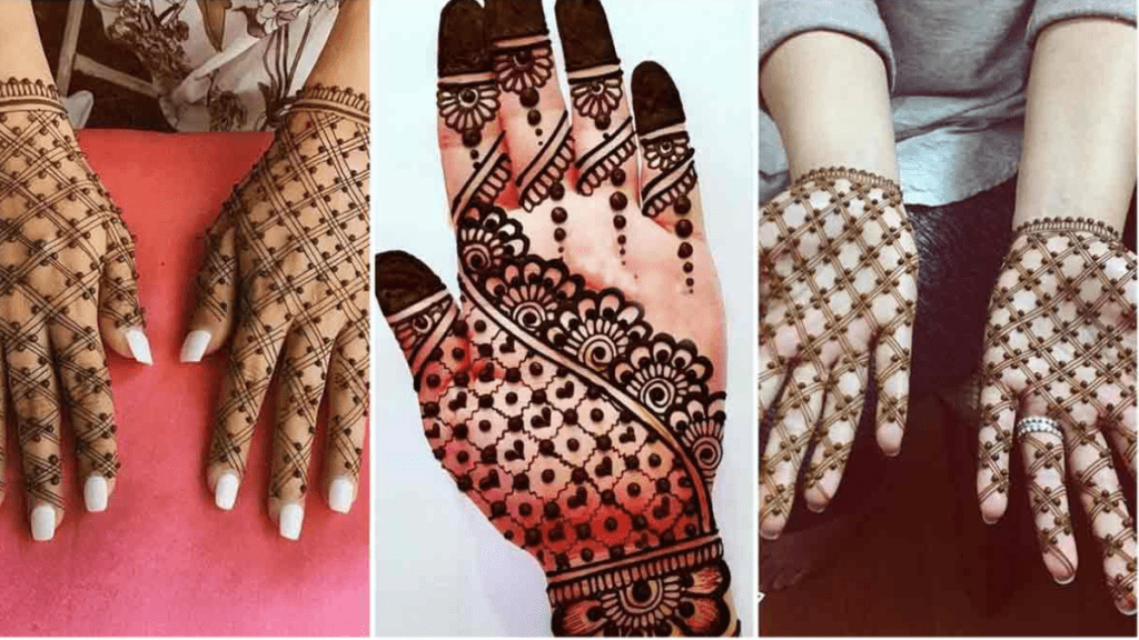 Simple Finger Mehndi Designs