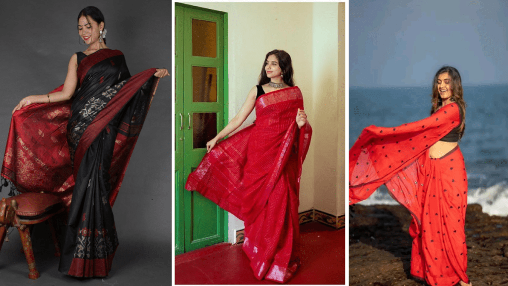 Saree Pose