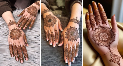 Gol Mehndi Design
