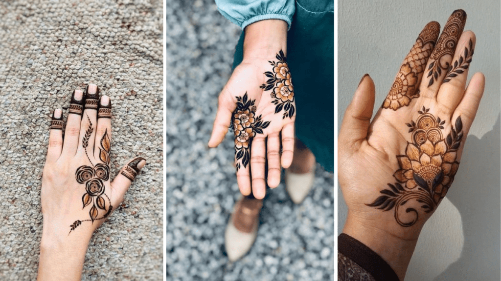 Right Hand Mehndi Design