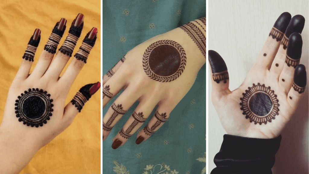 Pakistani Tikki Mehndi Design