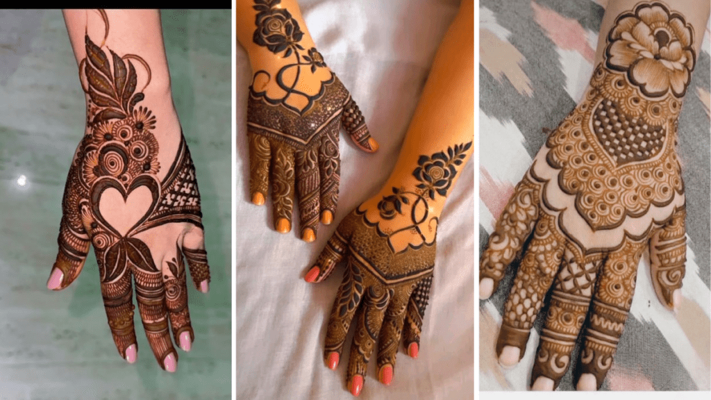 Mehndi Design Back