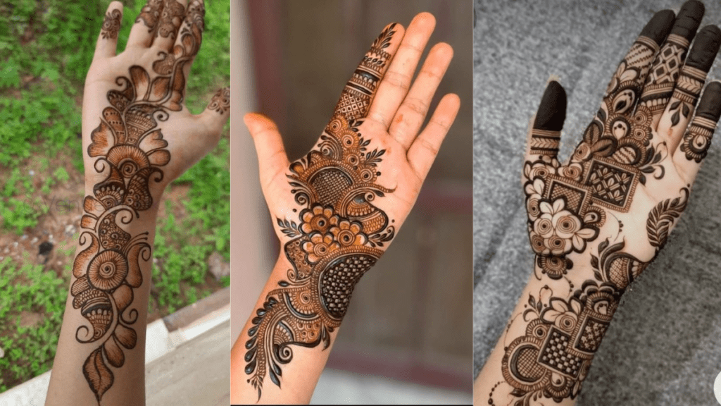 Back Mehndi Designs