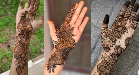 Back Mehndi Designs