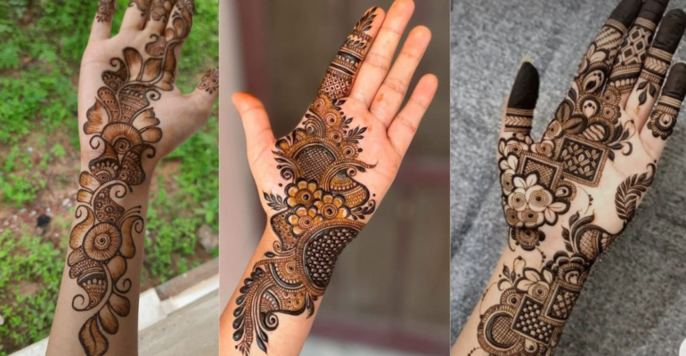 Back Mehndi Designs