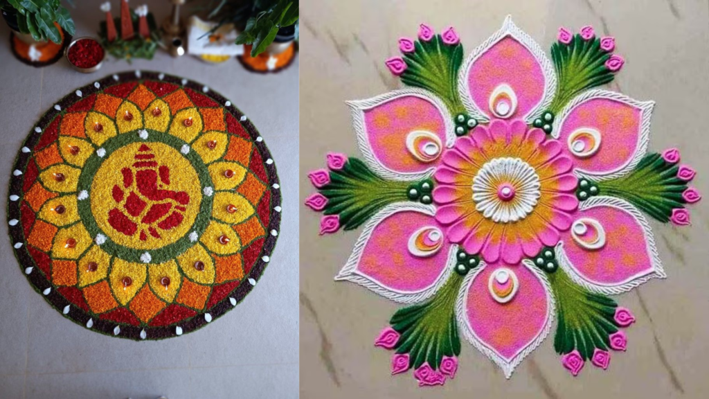 New Rangoli Designs Easy