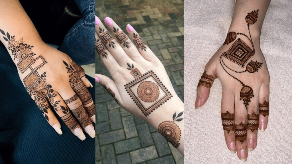 Modern Hand Mehndi Design