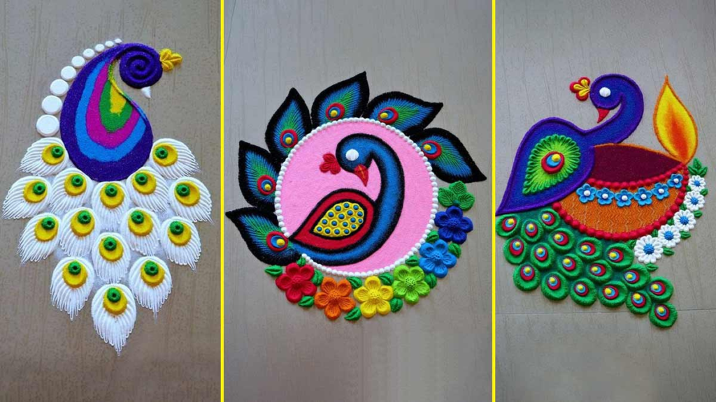 Modern Unique Rangoli Design