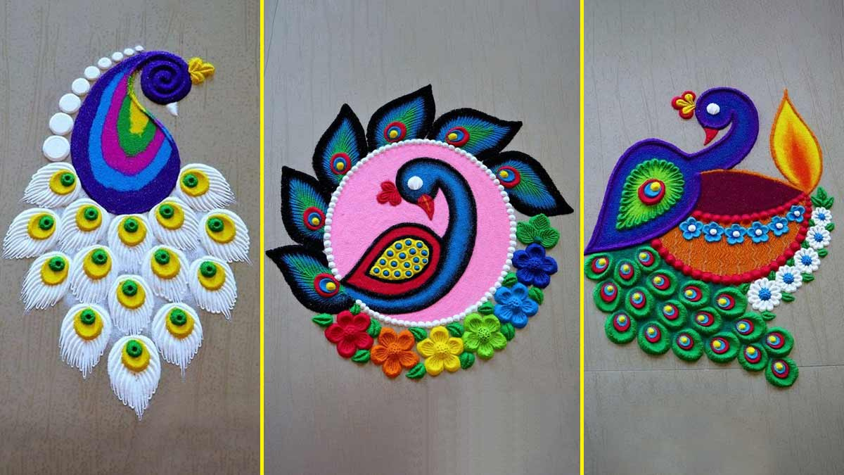Modern Unique Rangoli Design