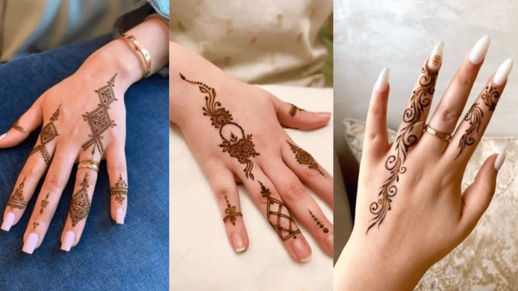 Minimal Mehendi Designs