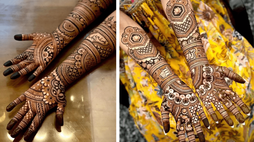Stylish Full Hand Mehndi