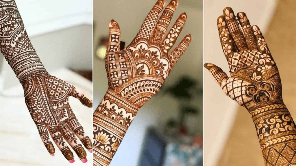 Modern Full Hand Mehndi