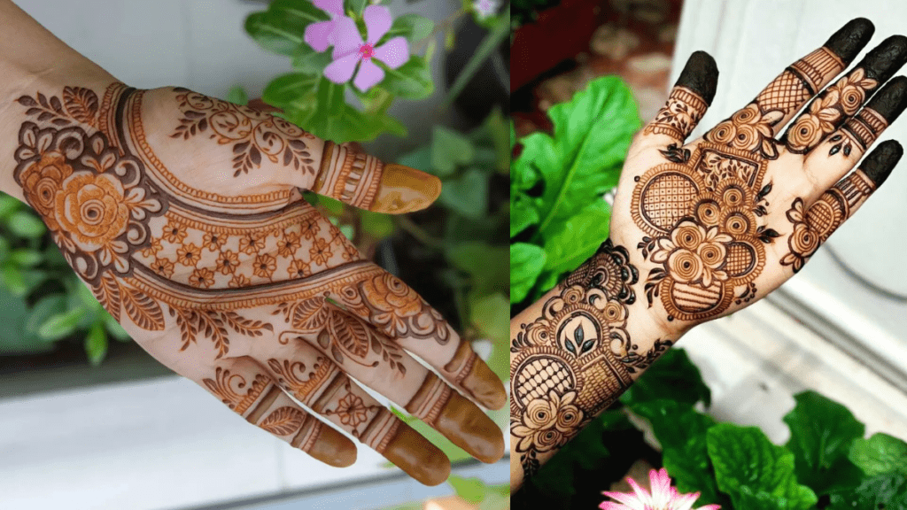Cute Easy Mehndi Designs
