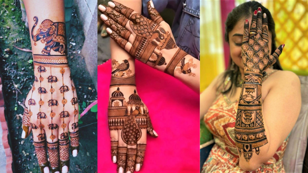 Back Hand Bridal Mehndi
