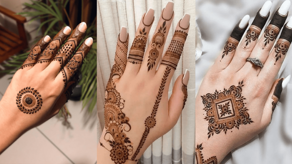 Short Mehndi Design