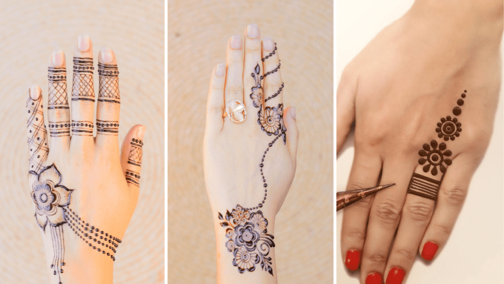 Ring Finger Mehndi Design