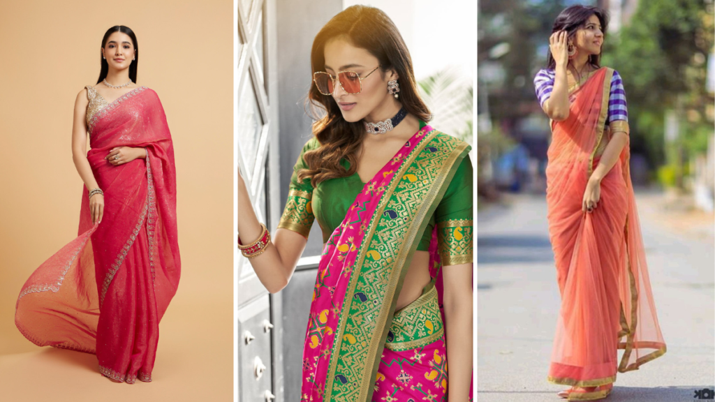 Saree Poses