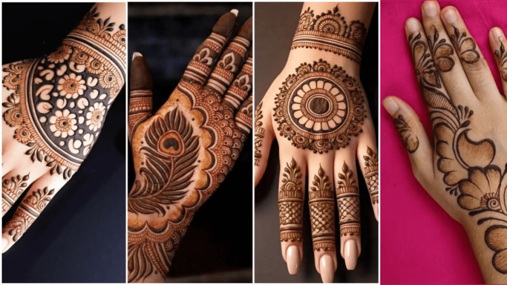 Front Hand Mehndi