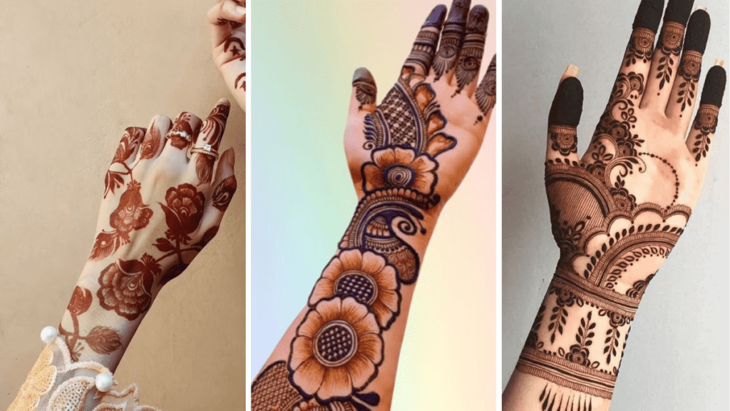 Easy Arabic Mehndi Design