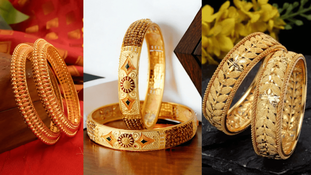 Gold Bangles Design