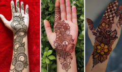 Front Hand Stylish Mehndi