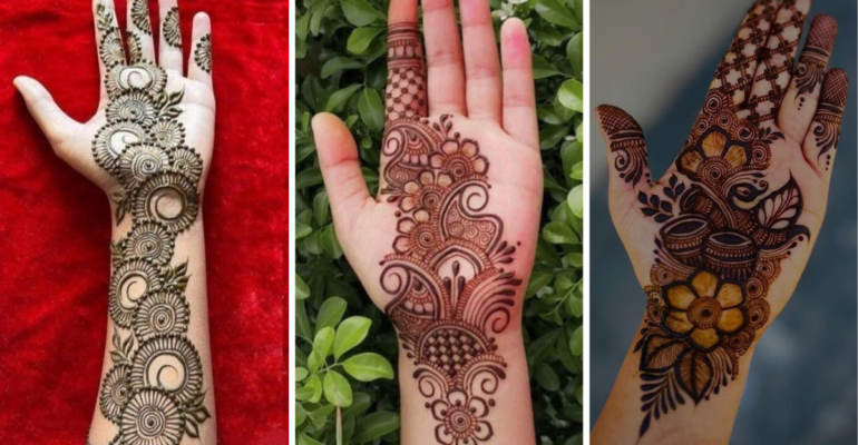 Front Hand Stylish Mehndi