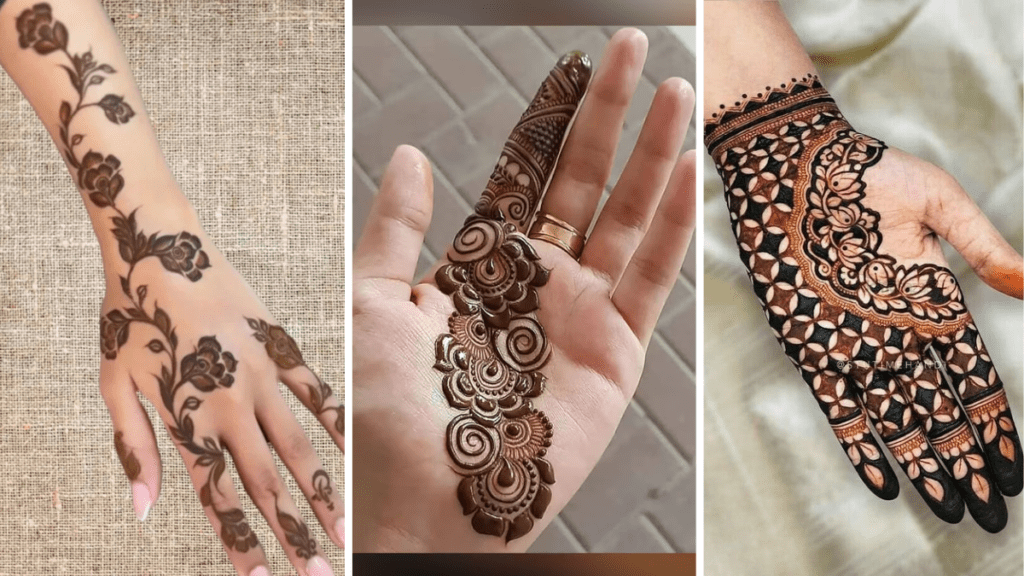Mehndi Design Easy and Beautiful