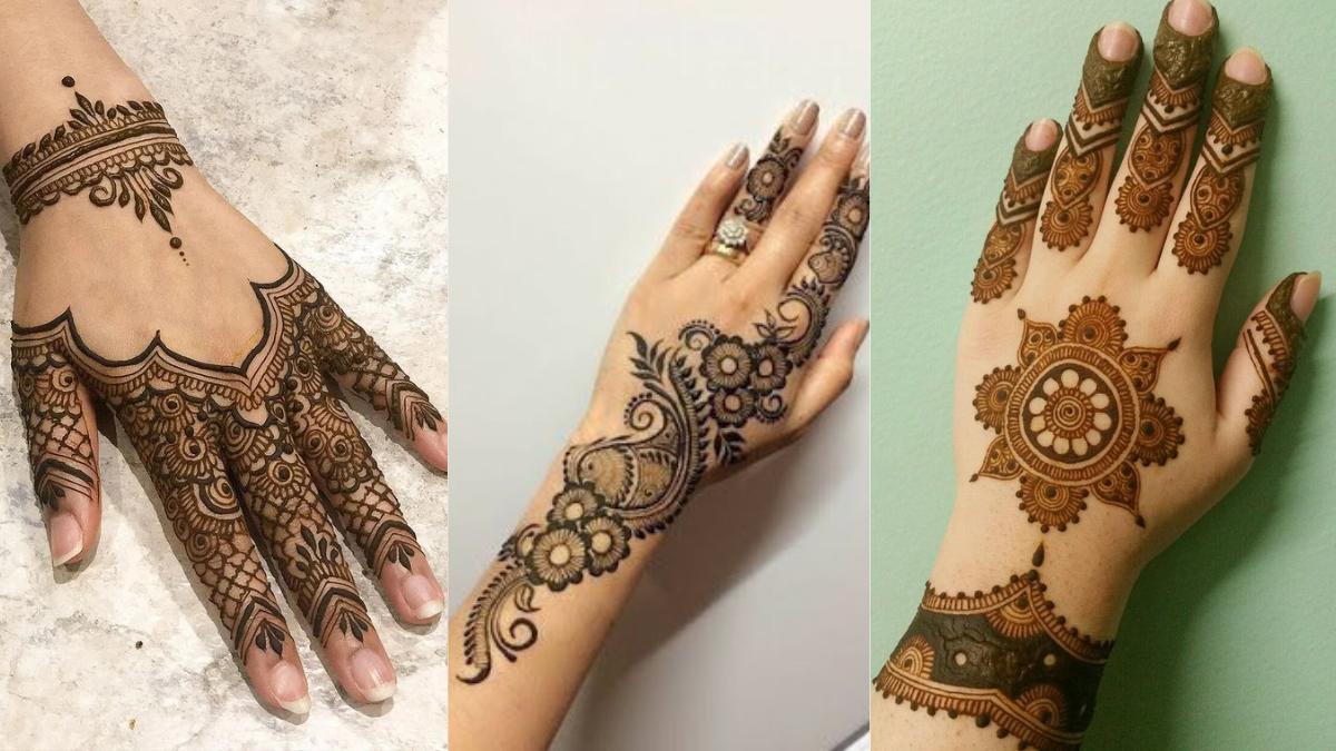 Simple Mehndi Design for Girl